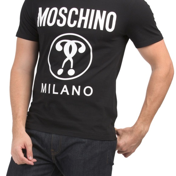 Moschino Milano double question mark t-shirt NEW - Picture 8 of 8